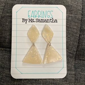 Clay Earrings -SPARKLES